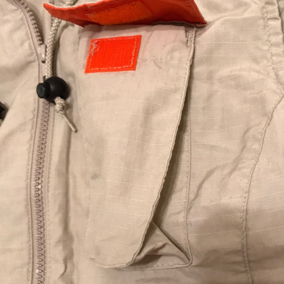 Xhilaration Tan and Orange Outdoor Vest Size M - Picture 12 of 15